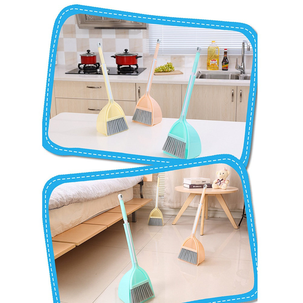Kids Outdoor Broom - Children's Broom and Shovel Set Mini