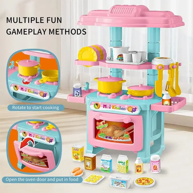 Mini Kitchen Counter Play Set  - Kids Outdoor Kitchen Accessories 评论和价格