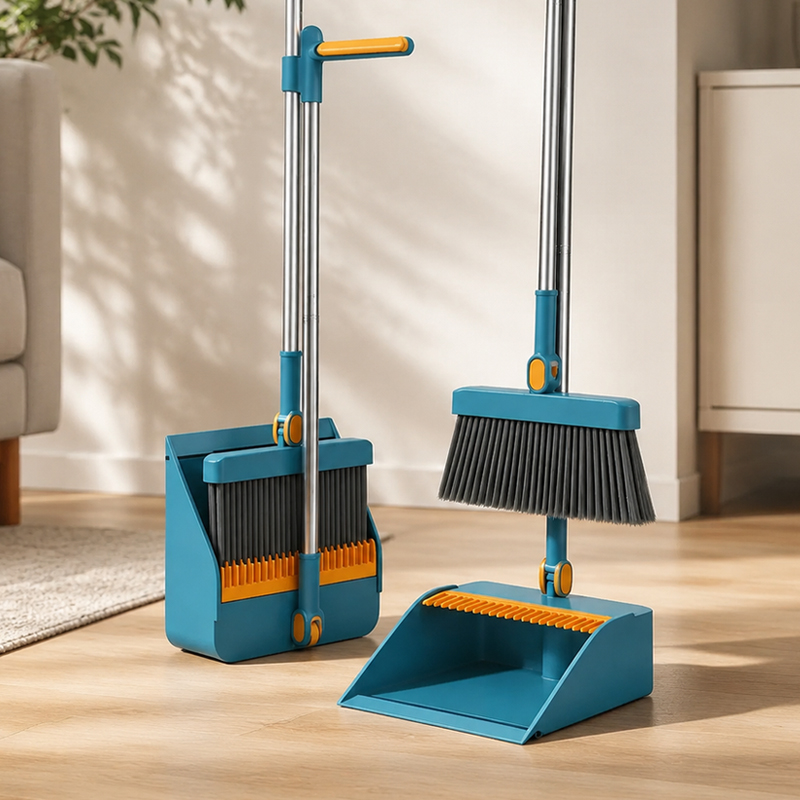 Long Handle Broom & Dustpan Se - Kids Outdoor Broom 评论和价格