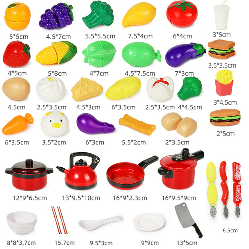 Pretend Play Kitchen Utensils  - Kids Outdoor Kitchen Accessories 评论和价格