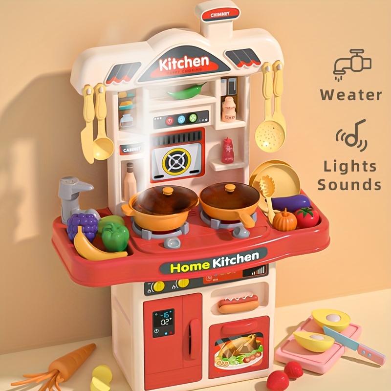Realistic Pretend Play Cooking - Kids Outdoor Kitchen Accessories 评论和价格