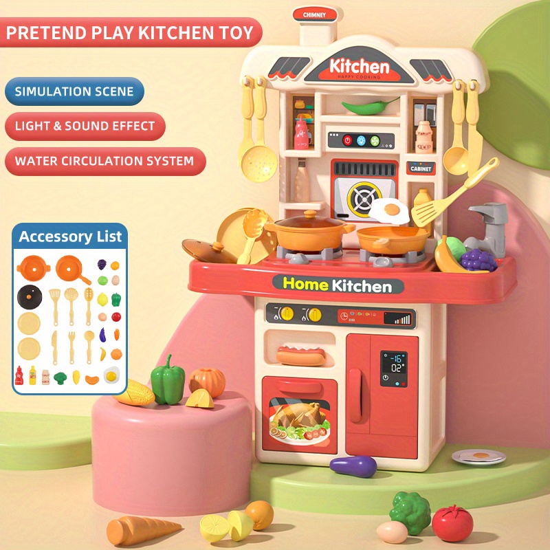 Realistic Pretend Play Cooking - Kids Outdoor Kitchen Accessories 评论和价格